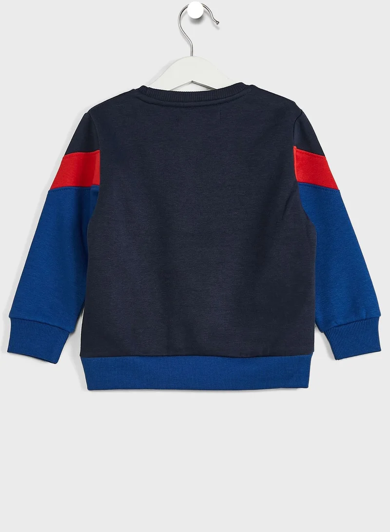 MINOTI Kids Colour Block Tracksuit