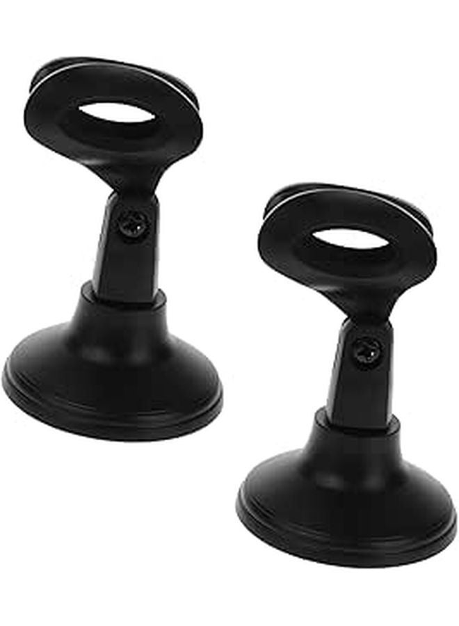 Adjustable Desktop Microphone Stand Round Base Holder For Recording Streaming 2 Pack - Image 1