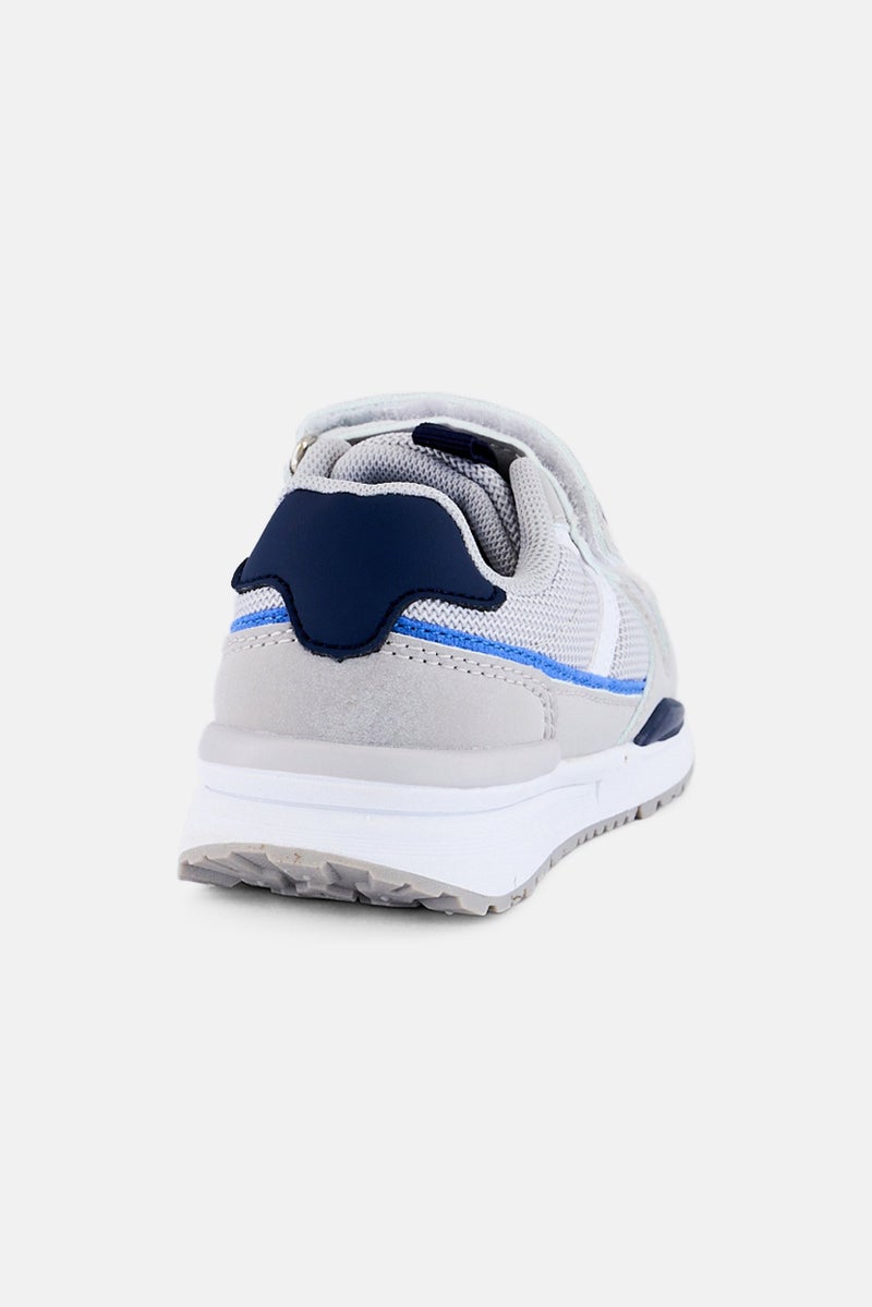 RBX Toddlers Boy Brand Logo Velcro Closure Outdoor Shoes, Grey - Image 3