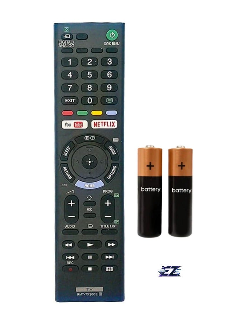 ELTRAZONE General Replacement Remote Control for RMF-TX300E, RMF-TX100U, RMF-TX200U, RMF-TX300U for TV – Easy Control, No Setup Required, Battery Included - Image 1