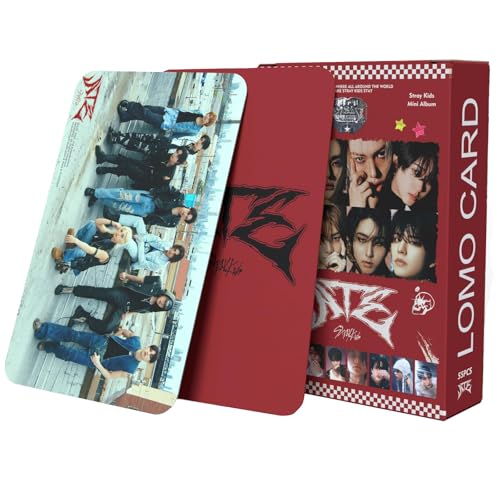 KPOPBP ATE Album Merch Gift Box Set Kpop Merchandise 55 PCS Photocards,95 PCS Stickers, Keychian Lanyards Gift for SKZ Boys and Girls - Image 2