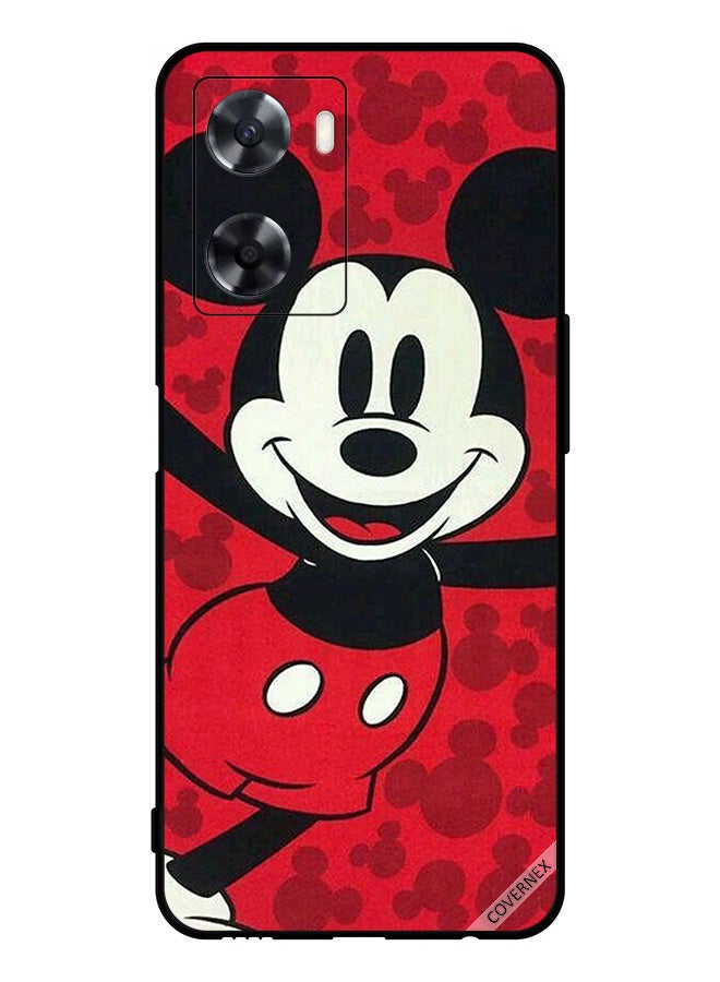 Covernex Protective Case Cover For Oppo A77s Happy Mickey Mouse - Image 1