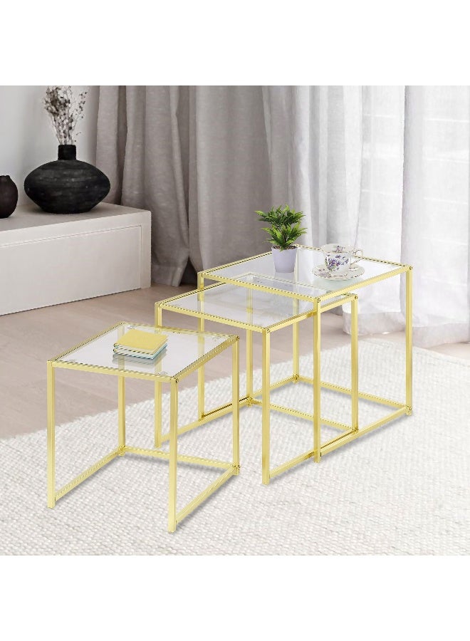 Home Box طقم طاولات جوزفين - مجموعة من 3 - Image 1