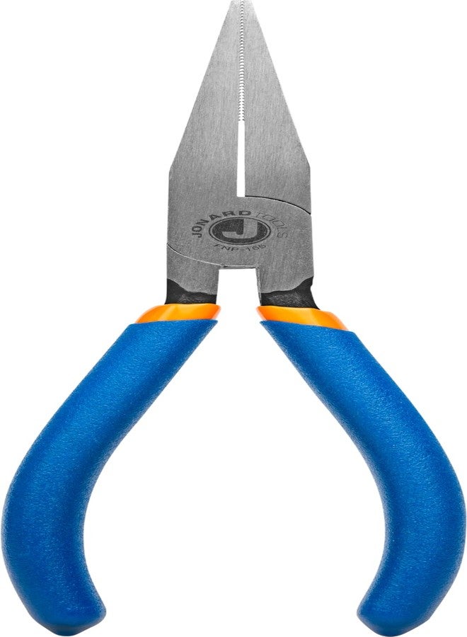 جونارد تولز كماشة ذات أنف مسطح من Jonard Tools FNP-165، بمقبض مزدوج الغمس وأنف مسطح طويل، 6 بوصات - Image 1