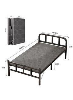 NKX Portable Foldaway household Simple Bed companion 90 CM  - Image 4