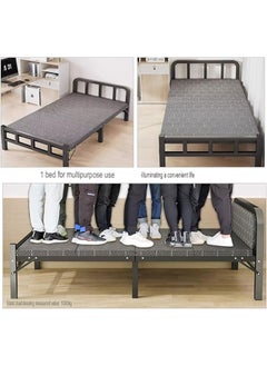 NKX Portable Foldaway household Simple Bed companion 90 CM  - Image 5