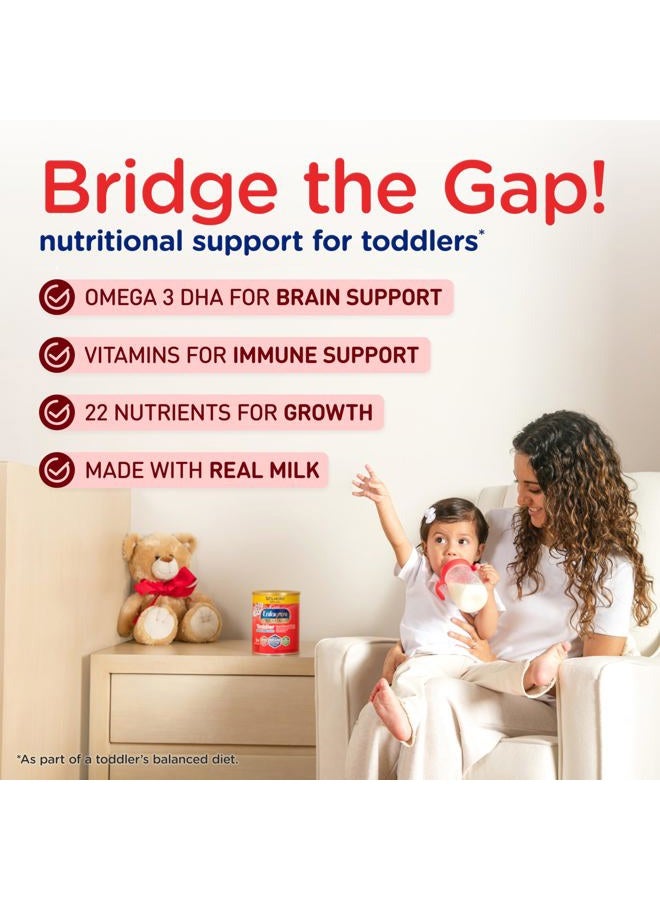 Enfagrow PREMIUM Toddler Nutritional Drink, Natural Vanilla Flavor, Omega-3 DHA for Brain Support, Prebiotics & Vitamins for Immune Health, Powder Can, 32 Oz - Image 5
