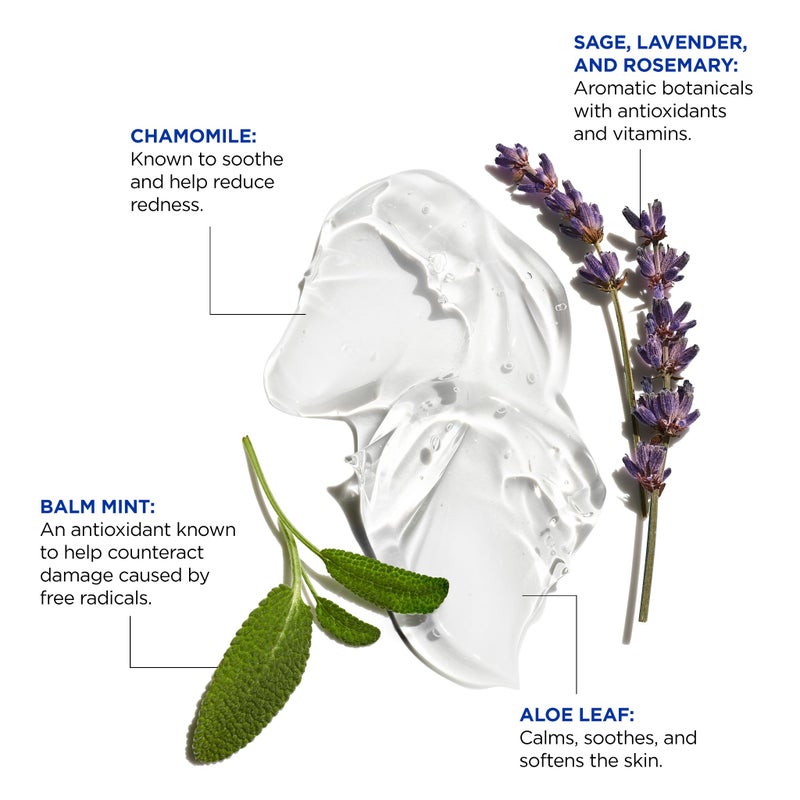 Jack Black جل تبريد ما بعد الحلاقة من جاك بلاك، 3.3 أونصة سائلة - جل حلاقة شفاف للرجال، جل ما بعد الحلاقة للرجال، مكونات طبيعية لحروق الحلاقة والعناية بالبشرة - Image 2