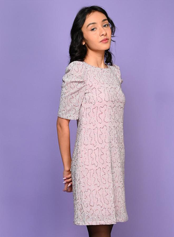 ليل بيكس فستان قصير مزين - Image 4