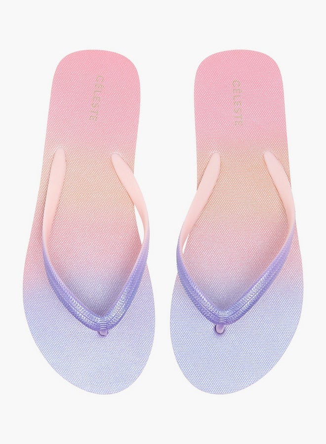 Celeste Women's Ombre Flip Flops - Image 2
