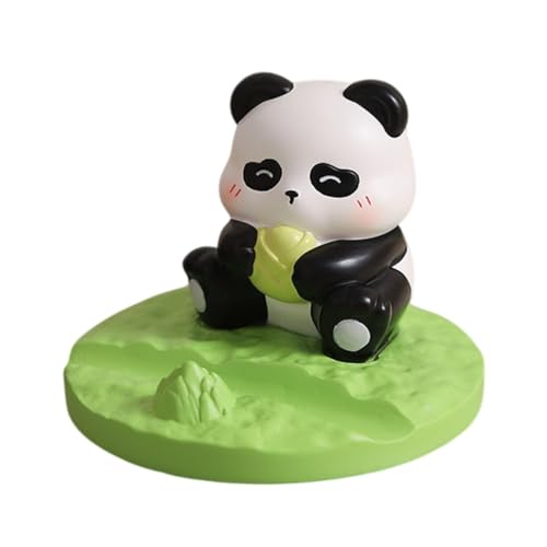 DEOXY Cute Panda Mobile Phone Stand, Resin Desktop Holder for Video Watching, Reading, Home Office Decor (Pnd-002) - Image 5