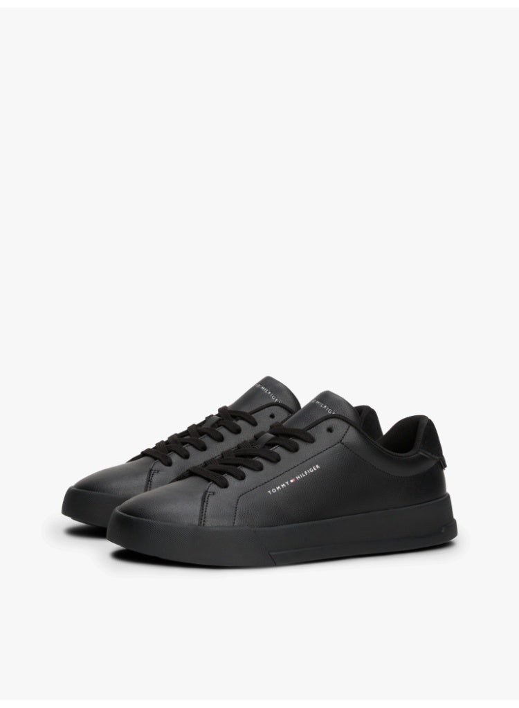 TOMMY HILFIGER Leather Sneakers - Image 2
