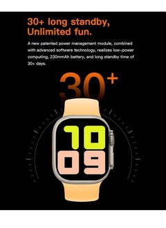 Generic S8 Ultra Max Unisex Smart Watch Series 8 with 2.08 Inch Display Bluetooth Call NFC Waterproof Sport Smartwatch Compatible with Apple and Android  - Image 5