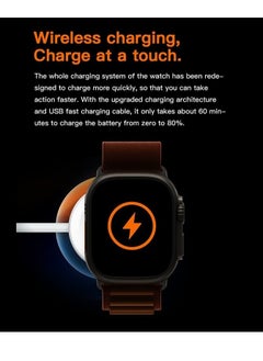 Generic S8 Ultra Max Unisex Smart Watch Series 8 with 2.08 Inch Display Bluetooth Call NFC Waterproof Sport Smartwatch Compatible with Apple and Android  - Image 4