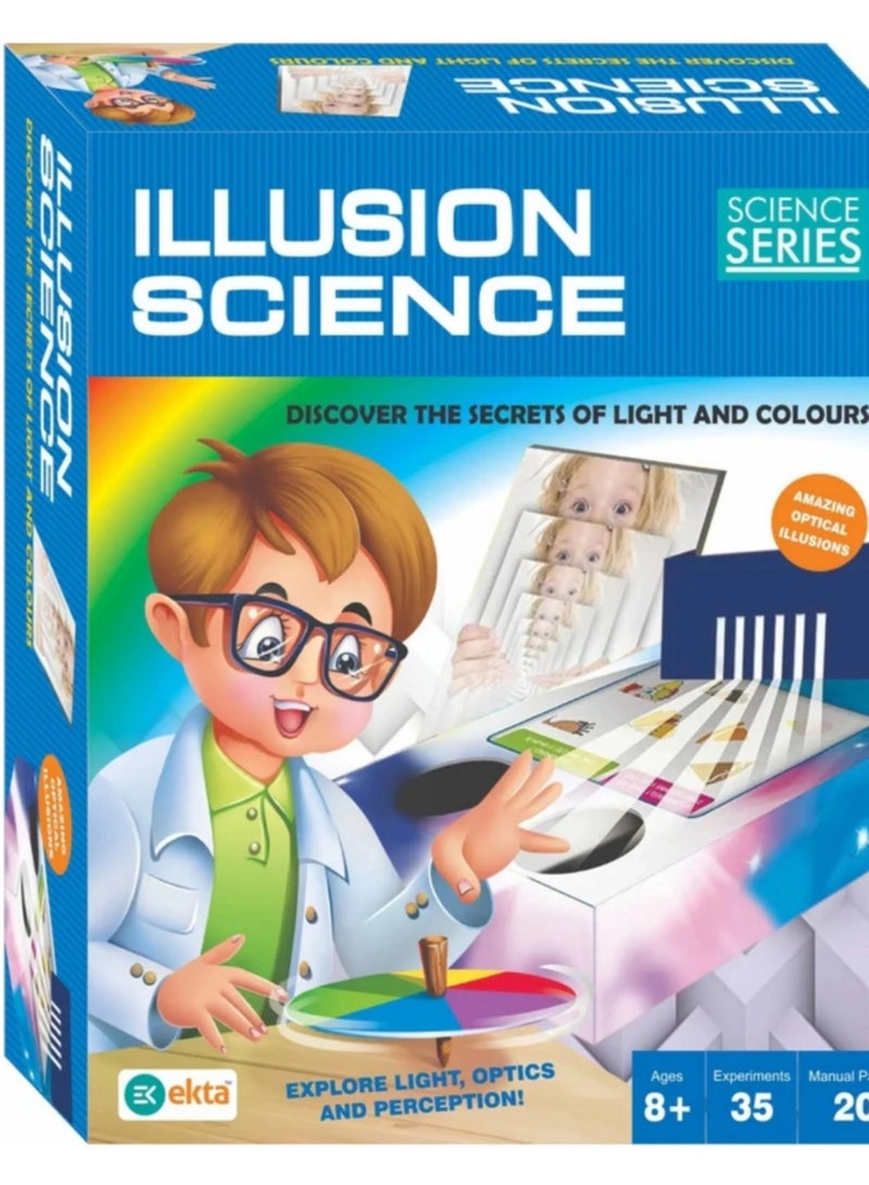 إيكتا عدة تجارب علمية للوهم البصري للأطفال – ٣٥ نشاطًا تعليميًا للأطفال من عمر ٨ سنوات فما فوق - Image 1