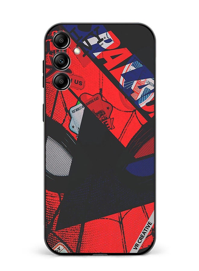 VR CREATIVE غطاء حماية لهاتف سامسونج جالكسي A34 تصميم نيويورك متعدد الألوان - Image 1