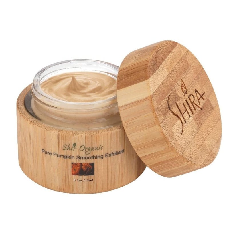 Shira ShirOrganic Pure Pumpkin Smoothing Peel Rich In Natural Enzymes For SmoothSoften Skin Loosens Dead Skin CellsAll Skin Types  Except Sensitive15 ml