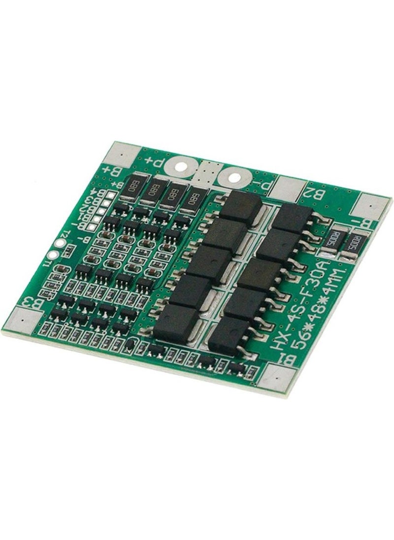 Hobi Mekatronik - 4s 30A Bms 14.8V 18650 Lithium-Lipo Battery Charge Protection Module with Wired Socket - Image 1