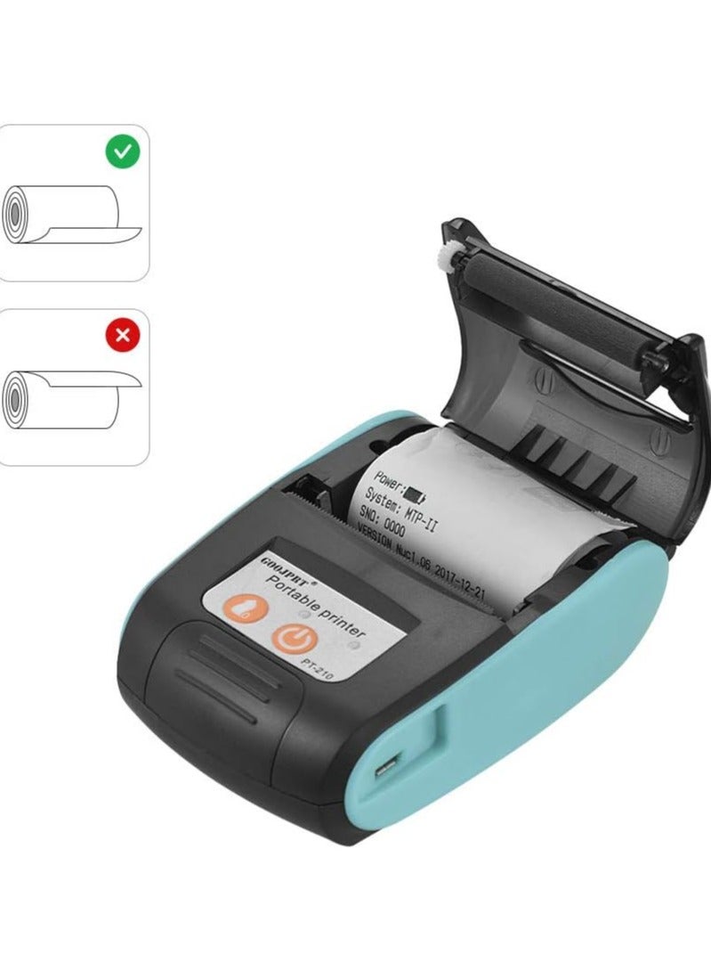 GOOJPRT Portable Thermal Printer Handheld 58mm Receipt Printer for Retail Stores Restaurants Factories Logistics - Image 4