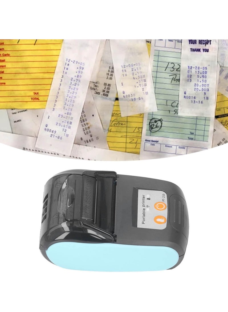 Portable Thermal Printer Handheld 58mm Receipt Printer for Retail Stores Restaurants Factories Logistics