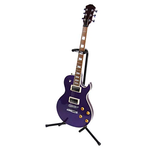 OnStage On Stage XCG4 Velveteen Padded Tubular Guitar Stand - (3 Pack) - Image 4