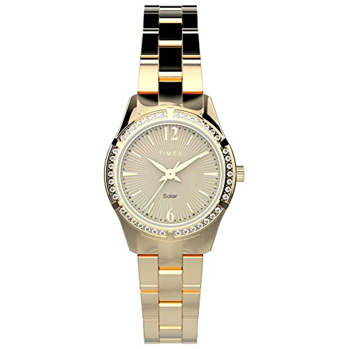 TIMEX ساعة تيمكس النسائية الشمسية الفاخرة 28 مم - Image 4