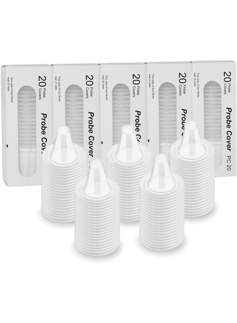 XUN 100 Premium Ear Thermometer Probe Covers – High-Quality Replacement Lens Caps and Filters for All Braun ThermoScan Models – Bulk Pack - Image 1