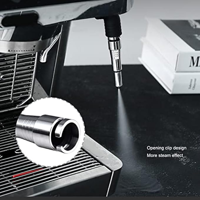 ريحني فوهة بخار ماكينة القهوة من الفولاذ المقاوم للصدأ ورأس فوهة البخار لجهاز Ecp3420 Ec680 - Image 5