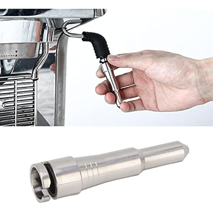 ريحني فوهة بخار ماكينة القهوة من الفولاذ المقاوم للصدأ ورأس فوهة البخار لجهاز Ecp3420 Ec680 - Image 3