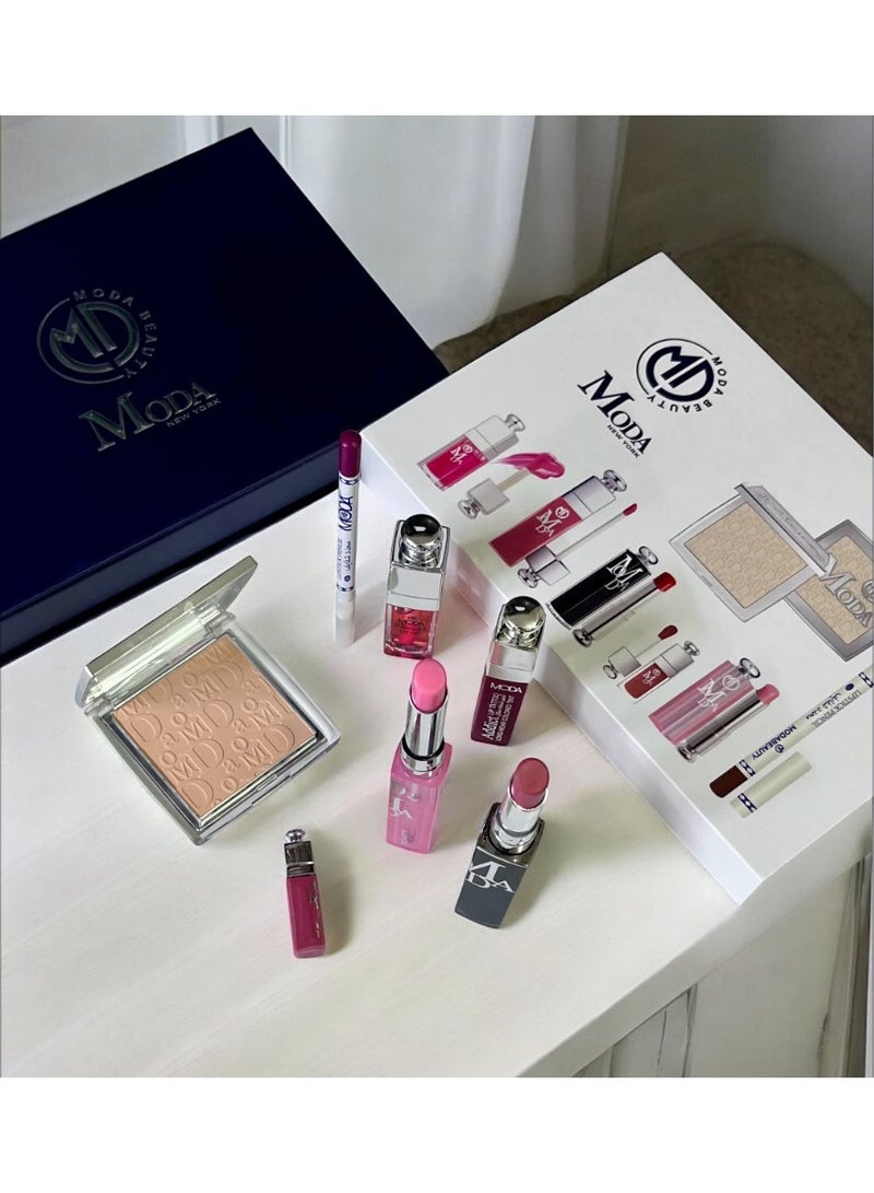  مودا بيوتي بوكس مكياج جديد 7 قطع – إطلالة متكاملة وأناقة يومية - Image 4