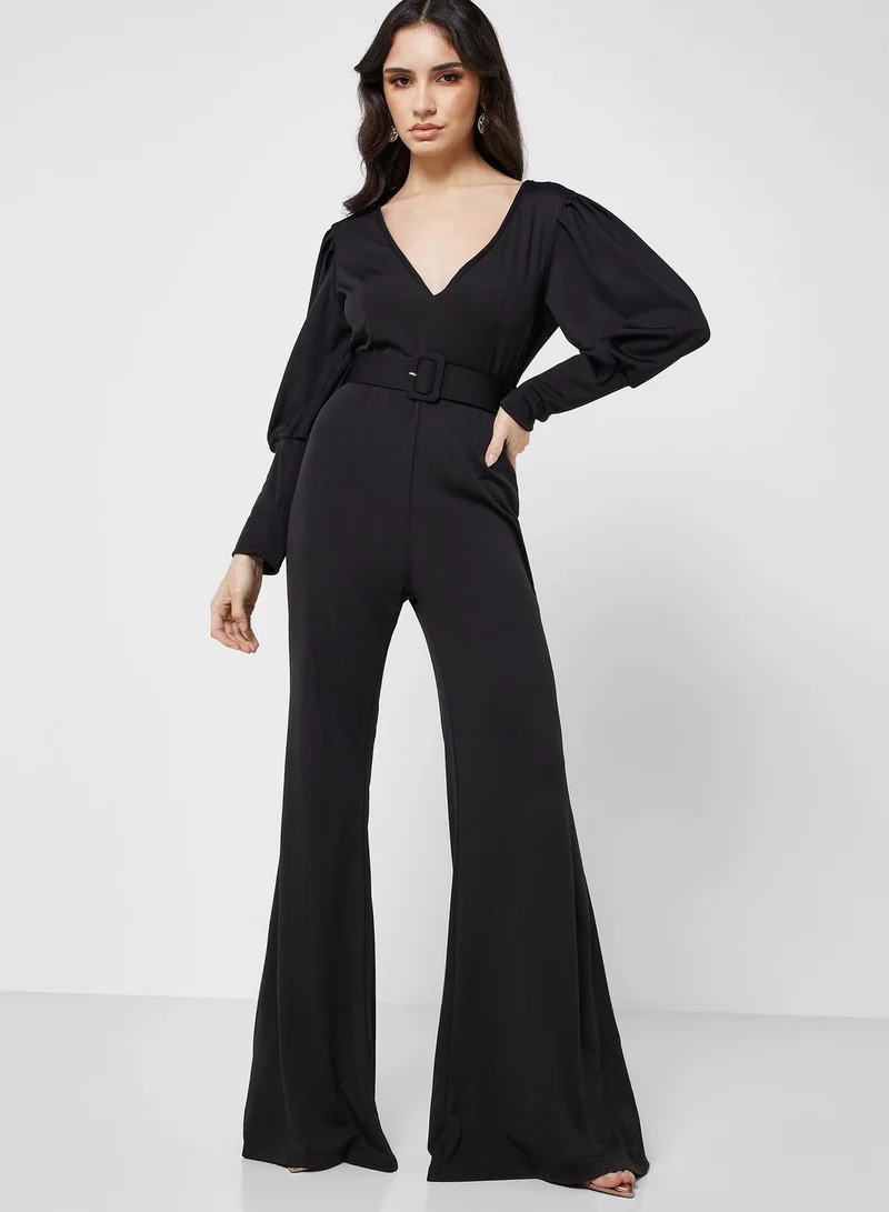 ELLA V Neck Jumpsuit