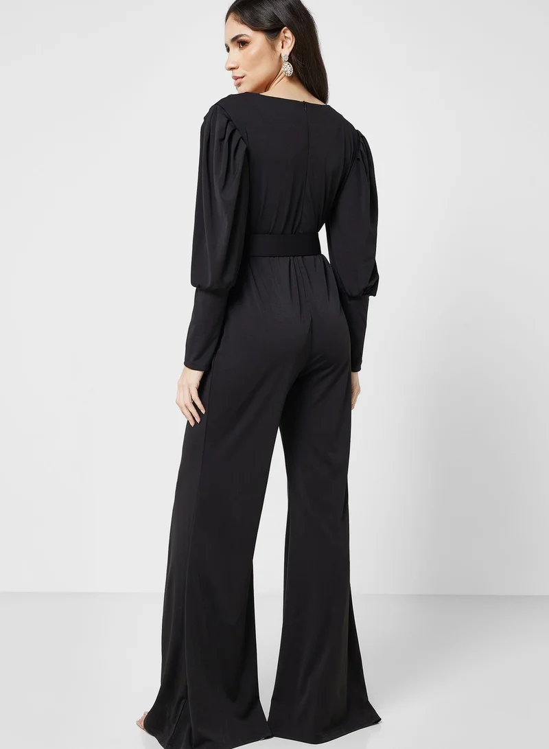 ELLA V Neck Jumpsuit