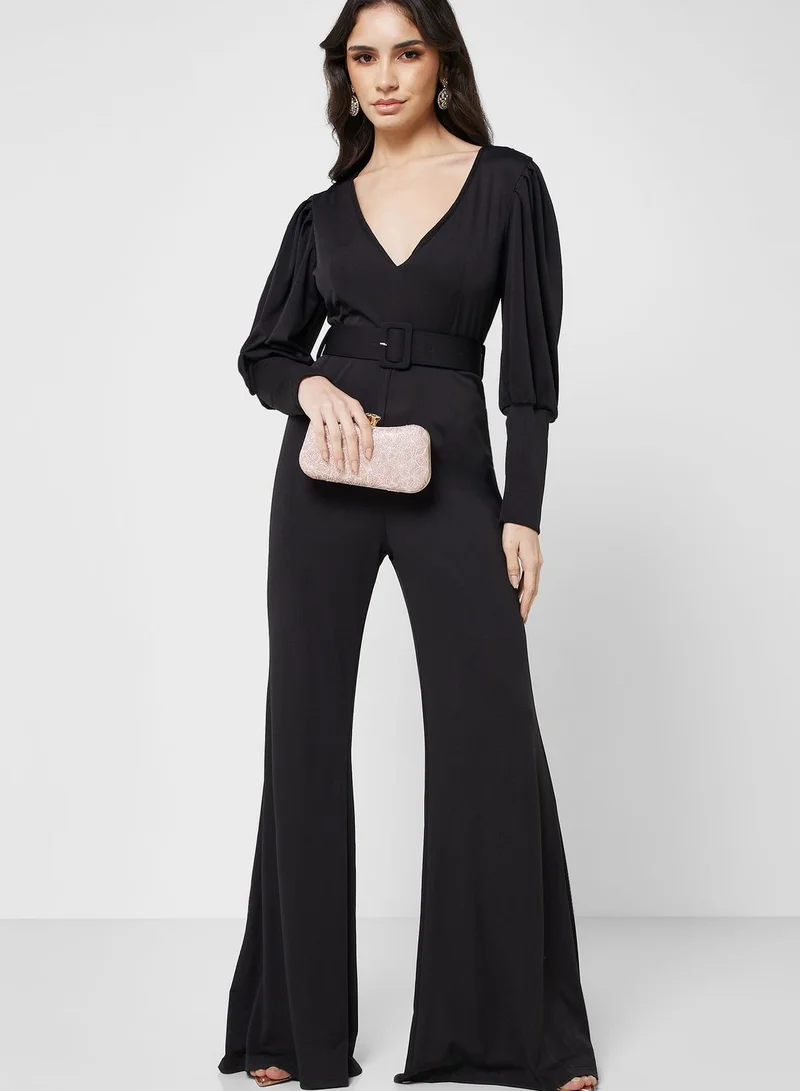 ELLA V Neck Jumpsuit