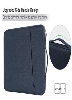 Excefore Portable Monitor Carrying Sleeve, Navy Blue, Fits 15.6-Inch Portable Monitors (MNN, Newsoul, KYY, InnoView, Arzopa, QQH, ViewSonic, ZSCMALLS, Cocopar, Lepow)  - Image 5