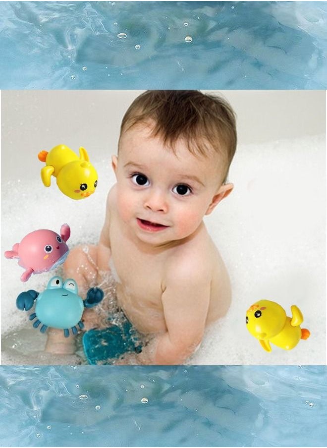 Generic - Bath Toys, 2 PCS Little Dolphin Wind-up Swimming  Toys Floating Water Pool Play Sets, Bathtub Shower Fun Bathtime - Image 1