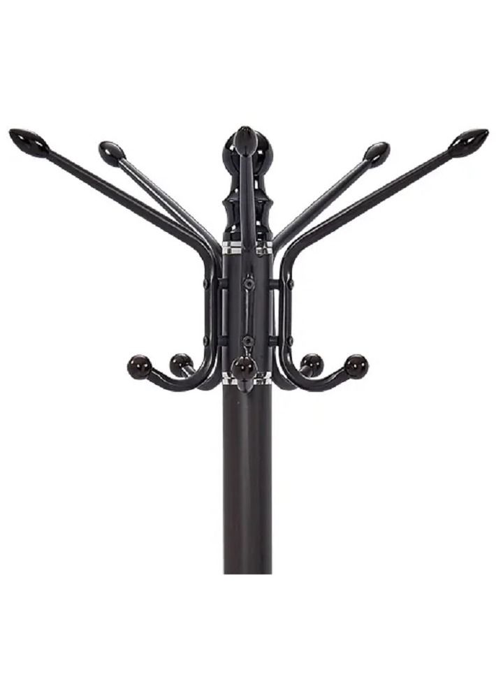 DubaiGallery حاملات المعاطف رفوف المعاطف رف المعاطف المعدنية حامل المعاطف المعدنية حامل القبعات المعاطف الثقيلة غرفة النوم الممر قائم بذاته رفوف الملابس حاملات القبعات رف الحامل القائم بذاته - Image 2