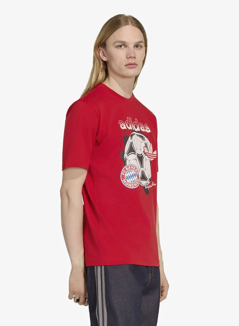 Adidas BETSCA FC Bayern Graphic T-Shirt for Men | Best Price UAE