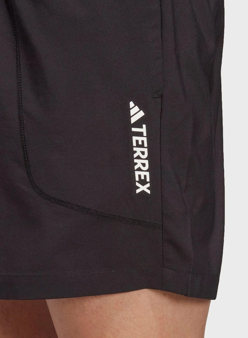 adidas Originals Mt Short Black Hiking Shorts For Men Xs