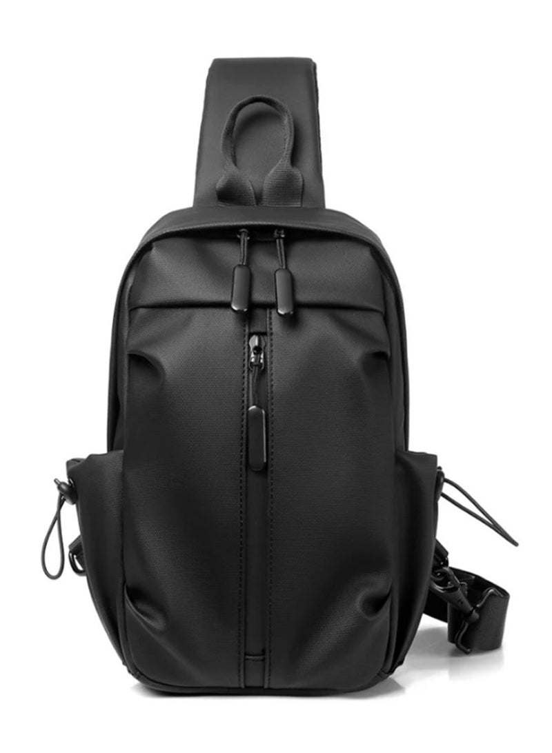 Casual Crossbody Messenger Shoulder Bag for Men and Women, Suitable for Daily Use, Hiking, Work, Cycling, Travel  - Image 2