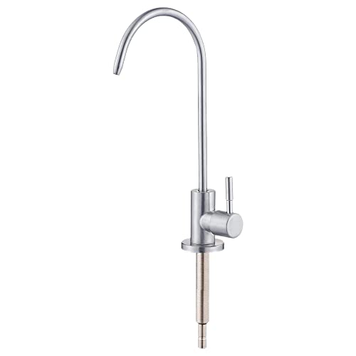 Shapure Imported Ro Faucet tap for Undersink for All Ro Water purifiers, Stainless Steel Kitchen Sink Faucet Tap with Chrome Finish for RO Drinking Water Filter (Kent Type Faucet) - Image 1