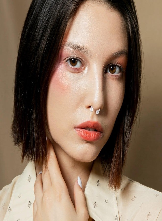 يوليف مجموعة مجوهرات ثقب الأذن من يوليف، 55 قطعة، مصنوعة من الأكريليك الشفاف: أقراط الأنف، حلقات الأنف، حلقات السرة، مثبتات الحاجز الأنفي، حلقات الشفاه، حلقات اللسان، وغيرها - 7 غرام، أحجام متنوعة - Image 5