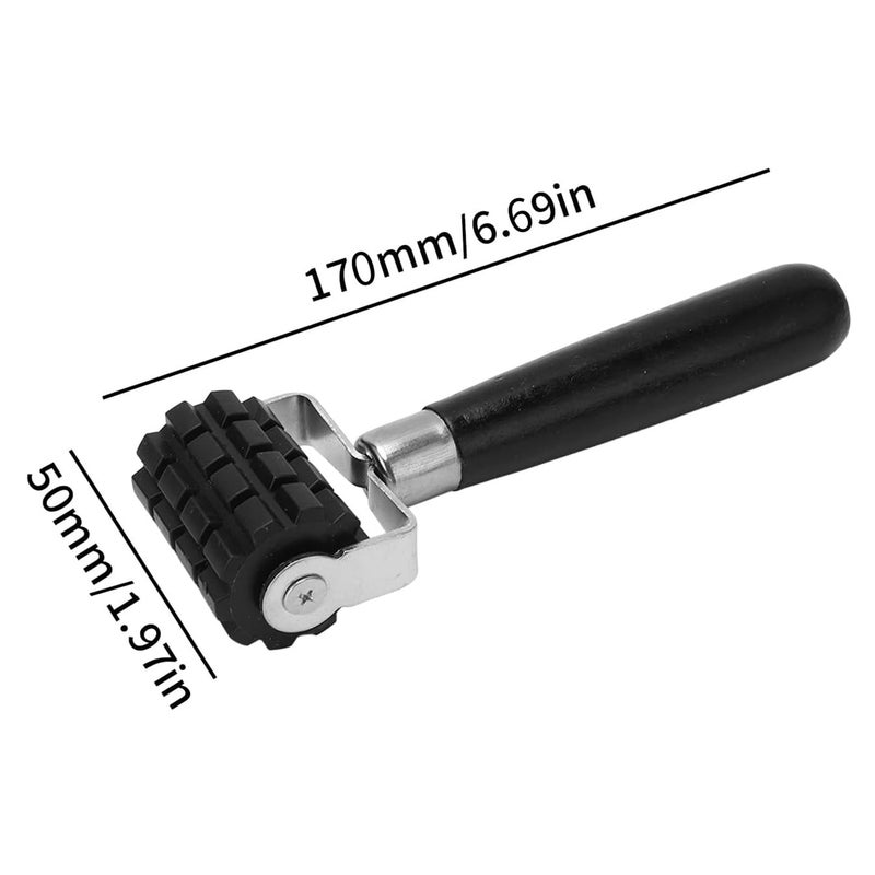 Silencing roller for automotive applications, roller with wooden handle for sound-absorbing and insulation board (L) - Image 3