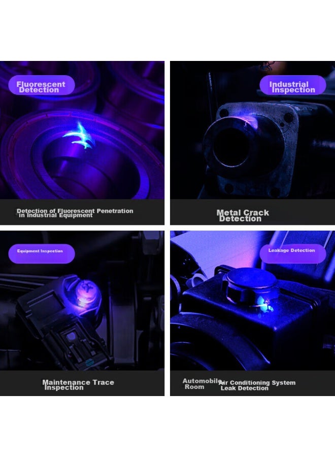 Supfire Rs03 Uv Light 365nm Ultraviolet Flashlight High-intensity For Jade ation, Currency Inspection, Vegetable Fluorescence Detection - Image 5