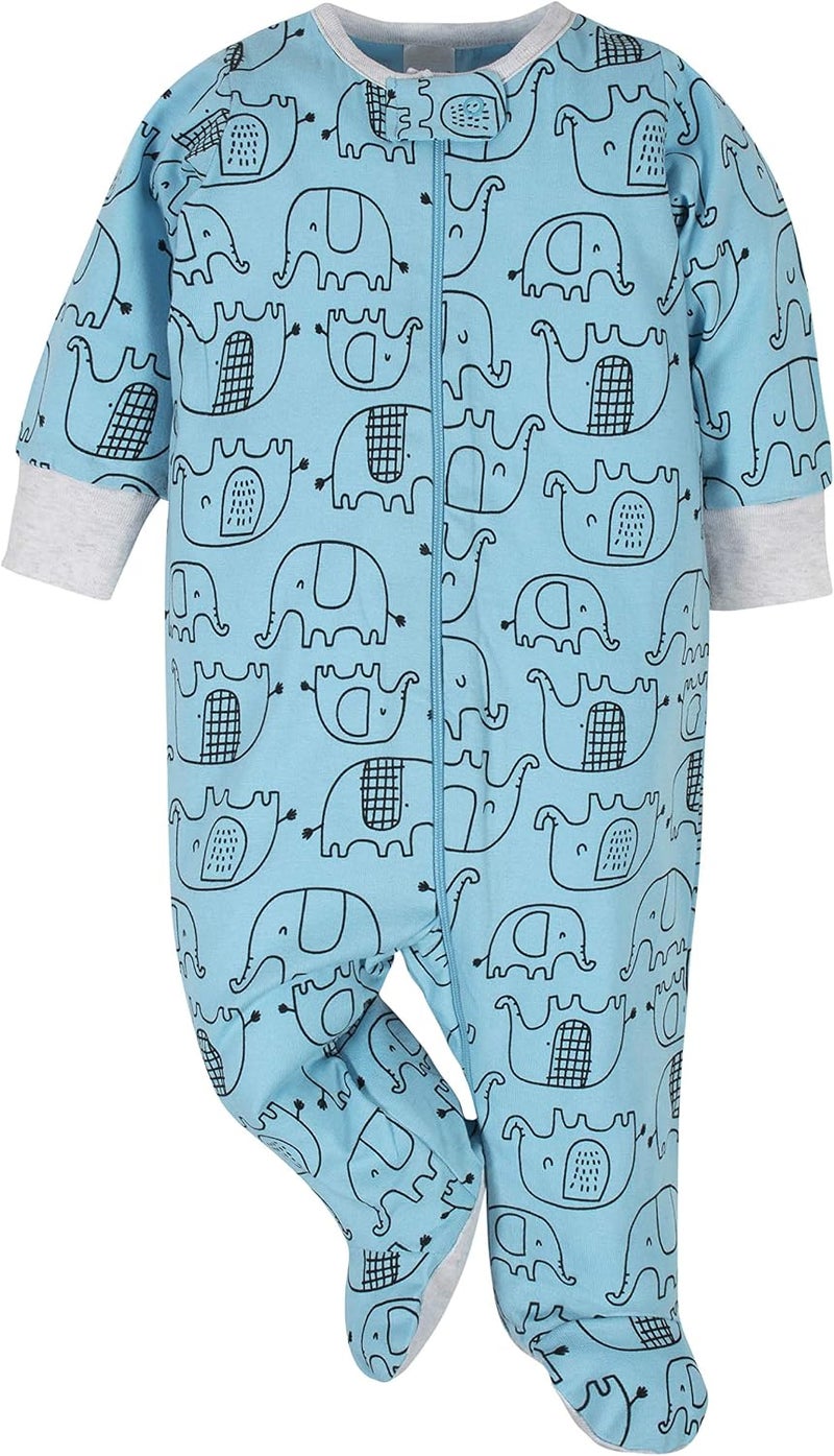 Onesies Brand ملابس اطفال سليب اند بلاي من ونزيز براند، مجموعة من 4 قطع - Image 2