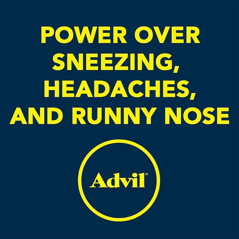 Advil Allergy & Congestion Relief (20 Count), Antihistamine, 200mg Ibuprofen Pain Reliever/Fever Reducer & Nasal Decongestant, One Tablet Dose - Image 5