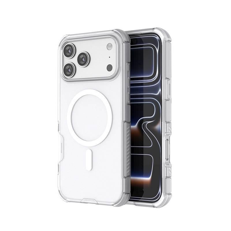 MagSafe iPhone 15 Pro Max Drop Protection TPU + PC Case for iPhone 15 15 Plus 15 Pro 15 Pro Max and Skin Feel in White - Image 1