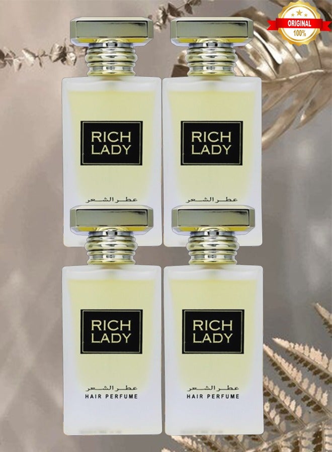 ريتش 4 قطع عطر شعر ريتش ليدي 50 مل - Image 1