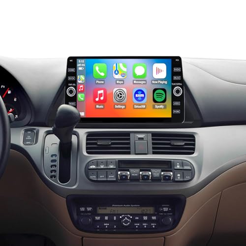 Fuosuc 4G LTE QLED Radio for Honda Odyssey 2004-2010 Upgrade,8-Core CPU Touch Screen Stereo,Wireless CarPlay & Android Auto,Free Camera - Image 1