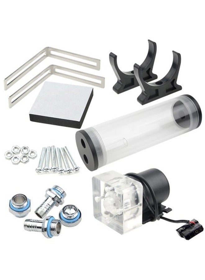 BXQINLENX 600L/H 19W DC12V CPU Cooling Heat Exchanger Water Pump Tank 186 ml CO2 Cooler - Image 1