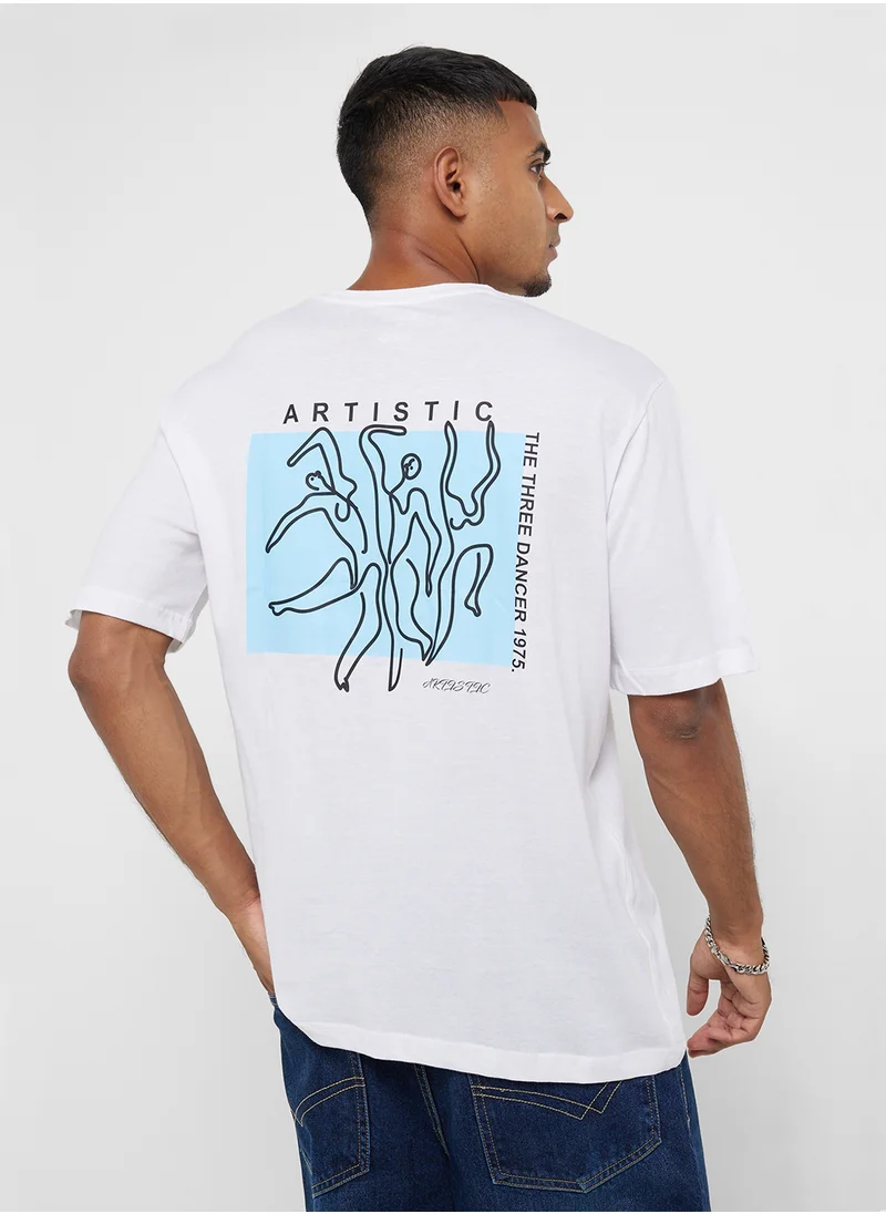 Seventy Five Oversized Graphic T-Shirt